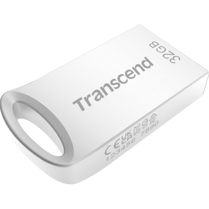 Флэшка TRANSCEND JetFlash 710 32GB Silver (TS32GJF710S)