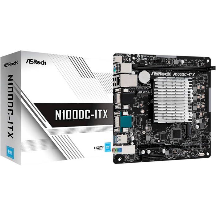 Материнская плата ASROCK N100DC-ITX