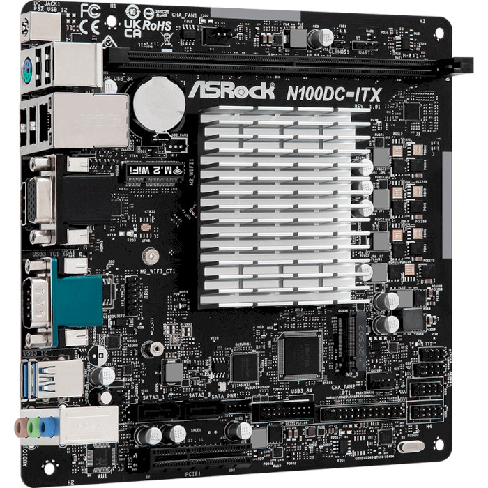 Материнська плата ASROCK N100DC-ITX