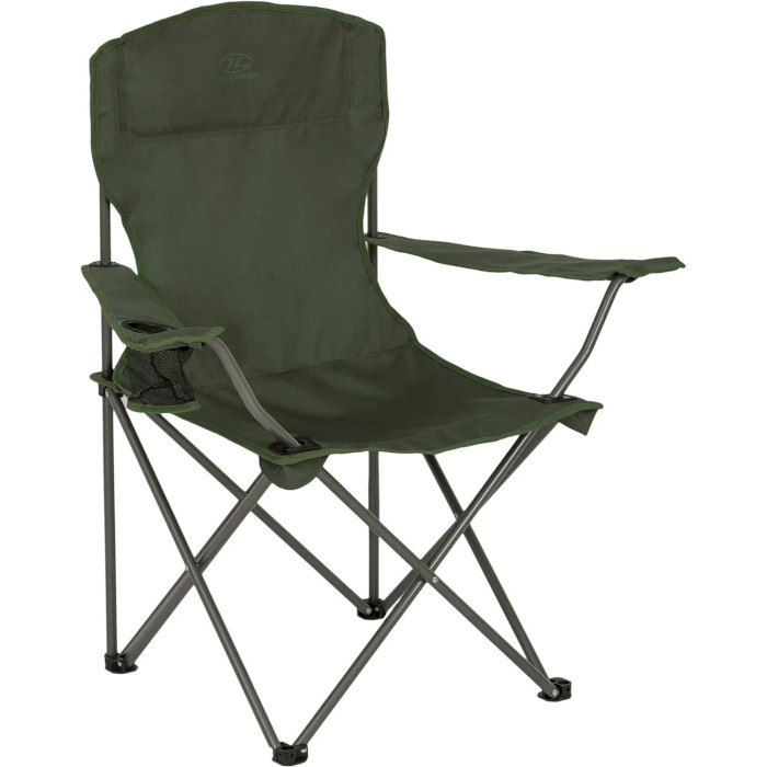 Стілець кемпінговий HIGHLANDER Edinburgh Camping Chair Olive (928391)