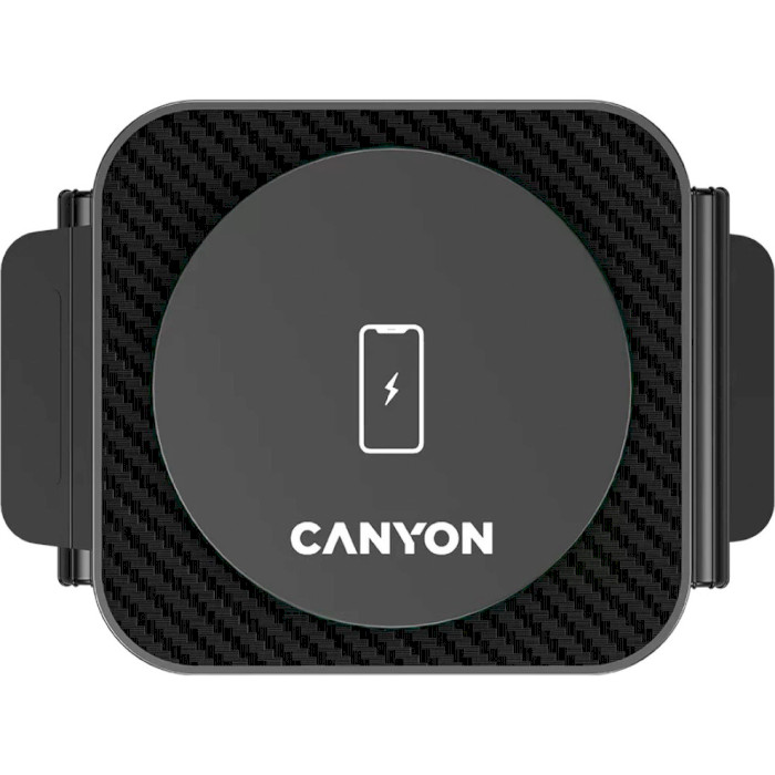 Бездротовий зарядний пристрій CANYON WS-305 Wireless Charging Station Black (CNS-WCS305B)