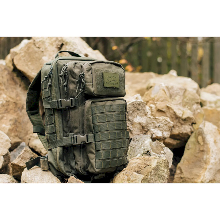 Тактичний рюкзак HIGHLANDER Recon 28L Olive (TT167-OG)