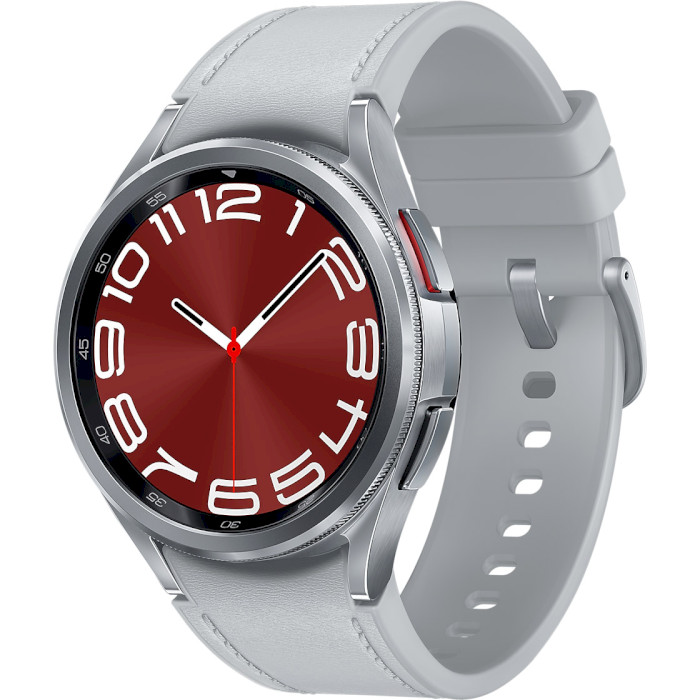 Смарт-годинник SAMSUNG Galaxy Watch 6 Classic 43mm Silver (SM-R950NZSASEK)