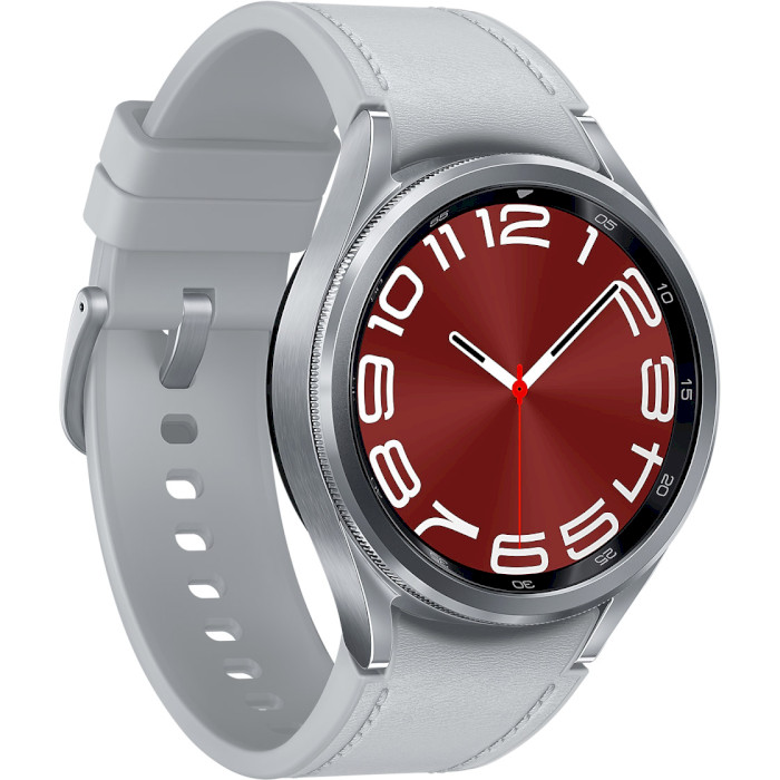Смарт-годинник SAMSUNG Galaxy Watch 6 Classic 43mm Silver (SM-R950NZSASEK)
