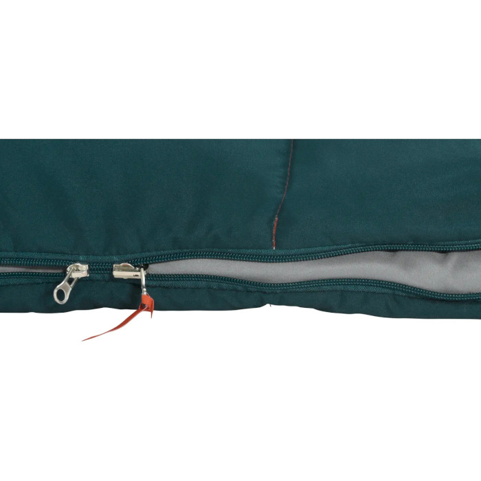 Двухместный спальный мешок EASY CAMP Moon 200 -5°C Teal Left/Right (240187)