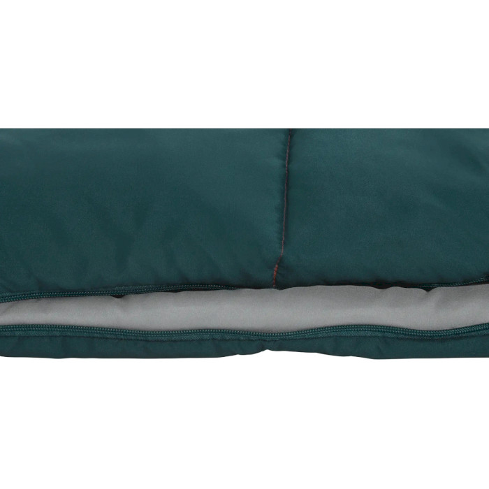 Двухместный спальный мешок EASY CAMP Moon 200 -5°C Teal Left/Right (240187)