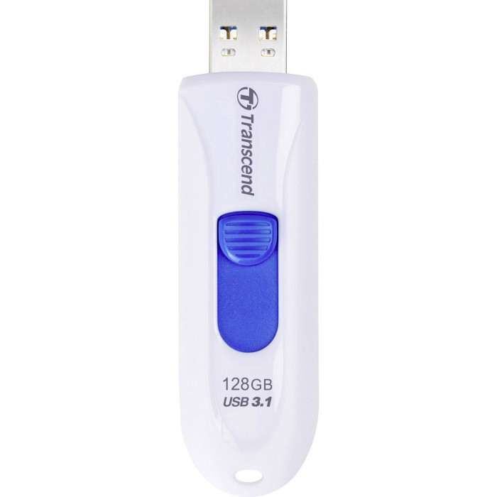 Флэшка TRANSCEND JetFlash 790 128GB USB3.1 White (TS128GJF790W)