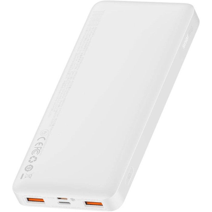 Повербанк BASEUS Bipow Digital Display Power Bank 20W 10000mAh White (PPBD050502)