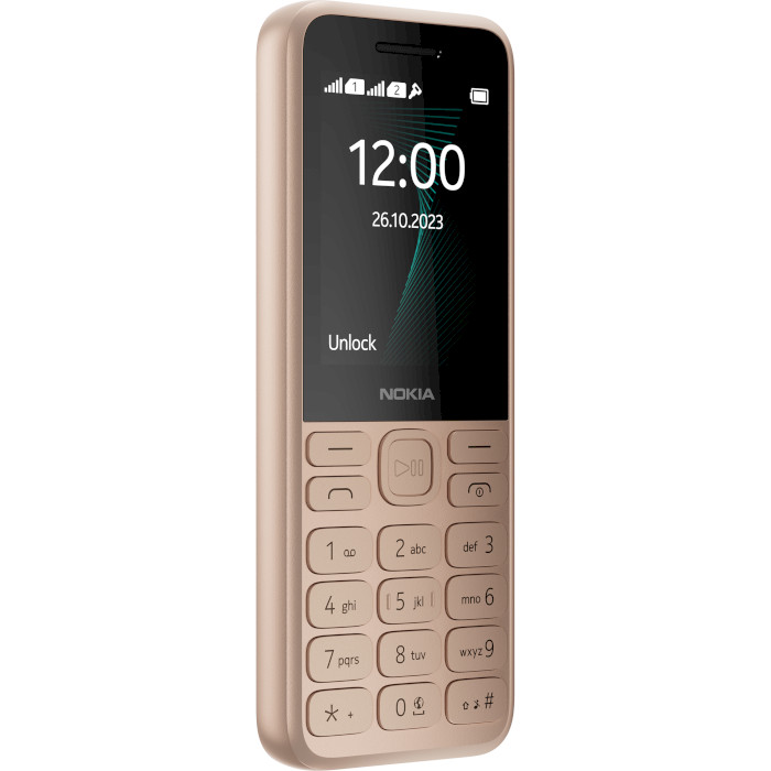 Мобільний телефон NOKIA 130 (2023) Light Gold