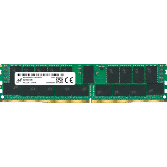 Модуль памяти DDR4 3200MHz 16GB MICRON ECC RDIMM (MTA18ASF2G72PDZ-3G2R)