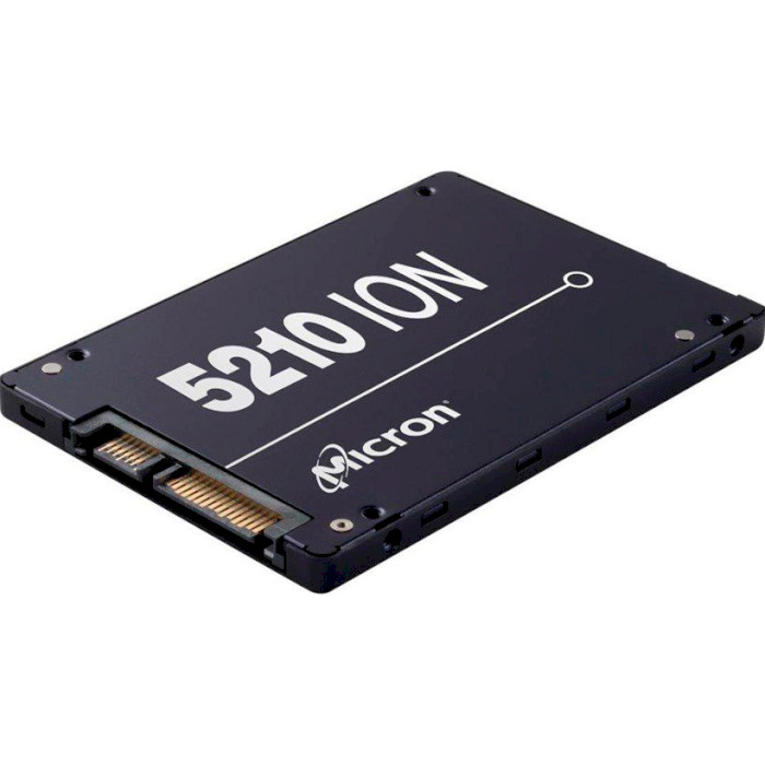 SSD диск MICRON 5210 ION 3.84TB 2.5" SATA (MTFDDAK3T8QDE-2AV1ZABYYR)