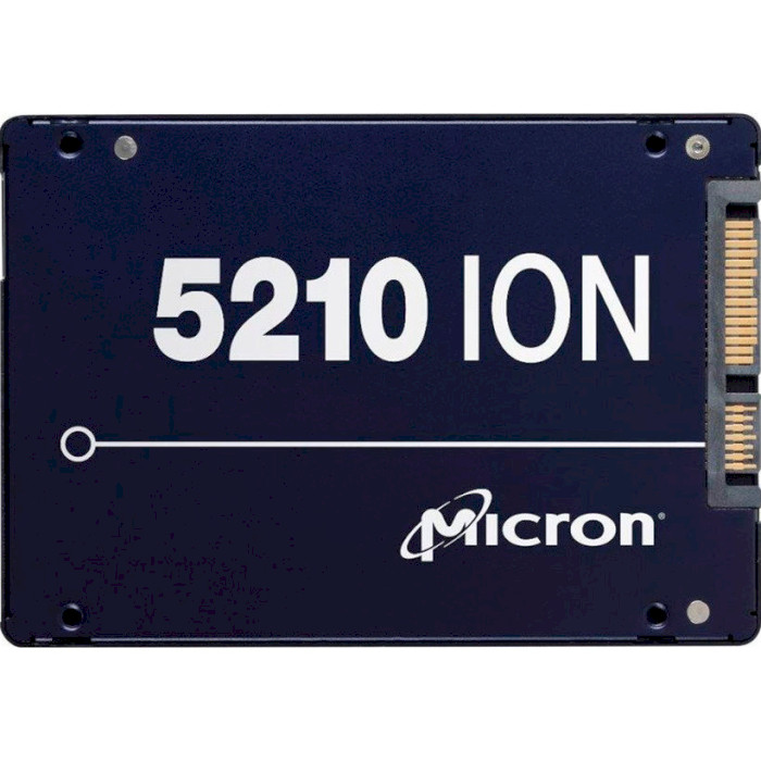 SSD диск MICRON 5210 ION 3.84TB 2.5" SATA (MTFDDAK3T8QDE-2AV1ZABYYR)