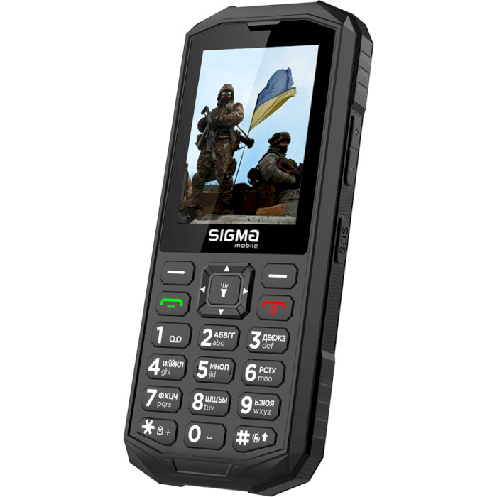 Мобільний телефон SIGMA MOBILE X-treme PA68 Black (4827798466513)