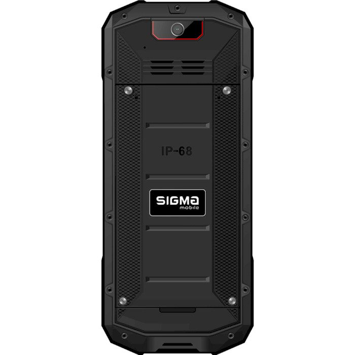 Мобільний телефон SIGMA MOBILE X-treme PA68 Black/Red (4827798466520)