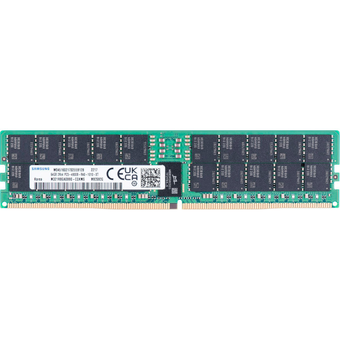 Модуль пам'яті DDR5 4800MHz 64GB SAMSUNG ECC RDIMM (M321R8GA0BB0-CQK)