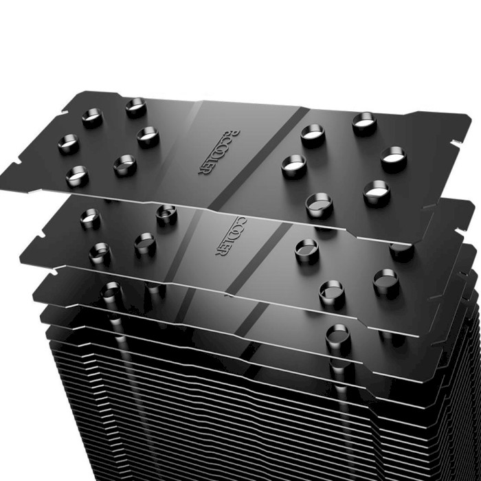 Кулер для процесора PCCOOLER K6 Luxurious Black (R3-I610WBKNYX-GL)