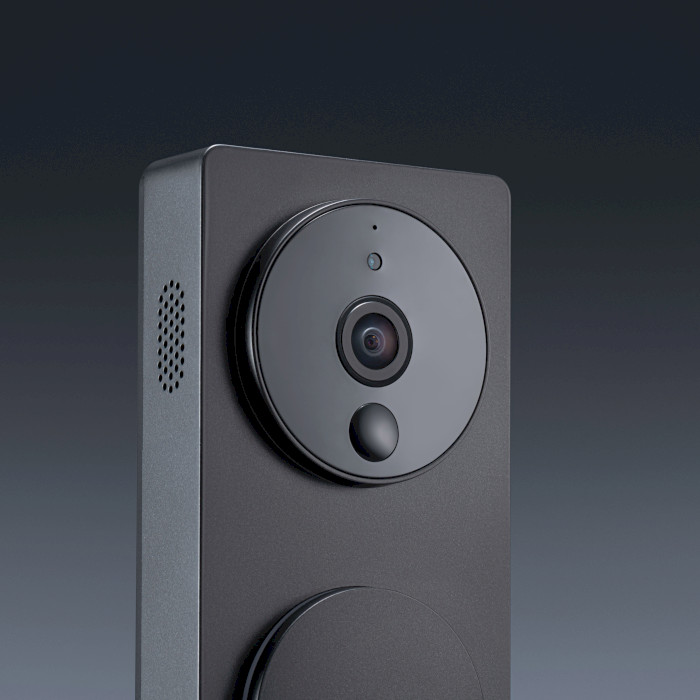 Розумний відеодзвінок AQARA Smart Video Doorbell G4 Shadow Gray (SVD-C03)