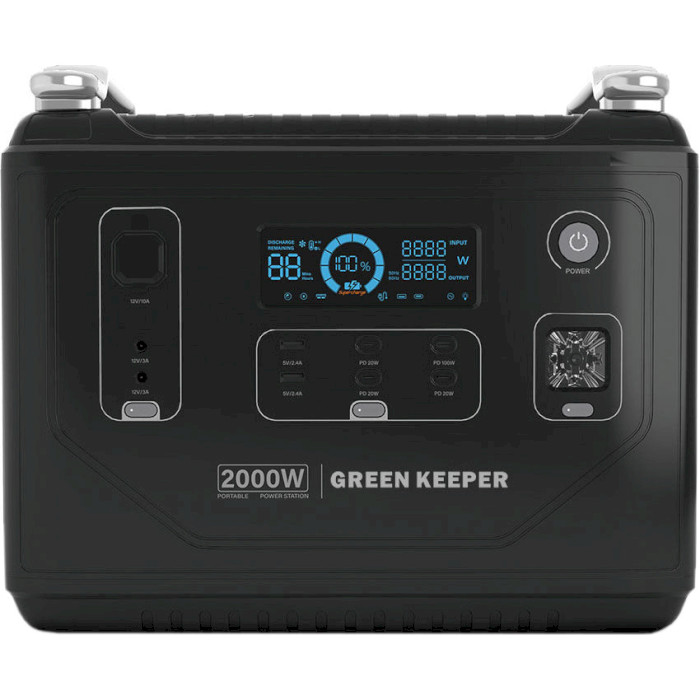 Зарядна станція GREEN KEEPER GK-G2000 Black