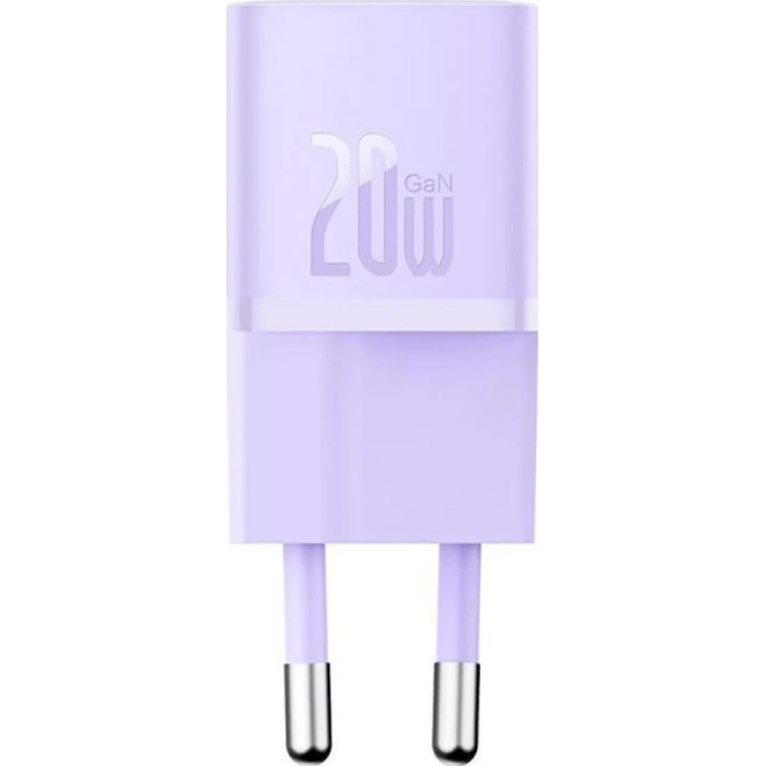 Зарядное устройство BASEUS GaN5 Fast Charger 1C 20W Purple (CCGN050105)