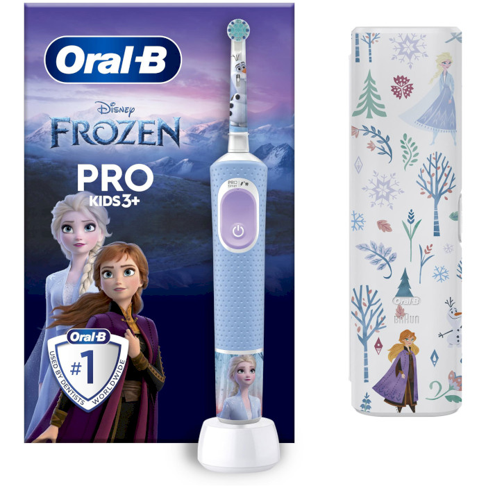 Електрична дитяча зубна щітка BRAUN ORAL-B Pro Kids Frozen D103.413.2KX