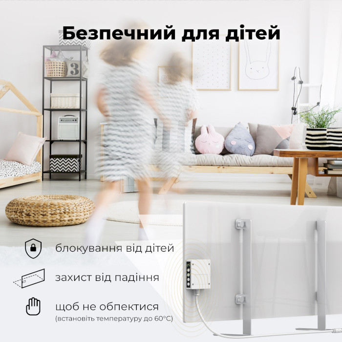 Инфракрасный конвектор AENO Premium Eco Smart Heater White, 700 Вт (AGH0003S)