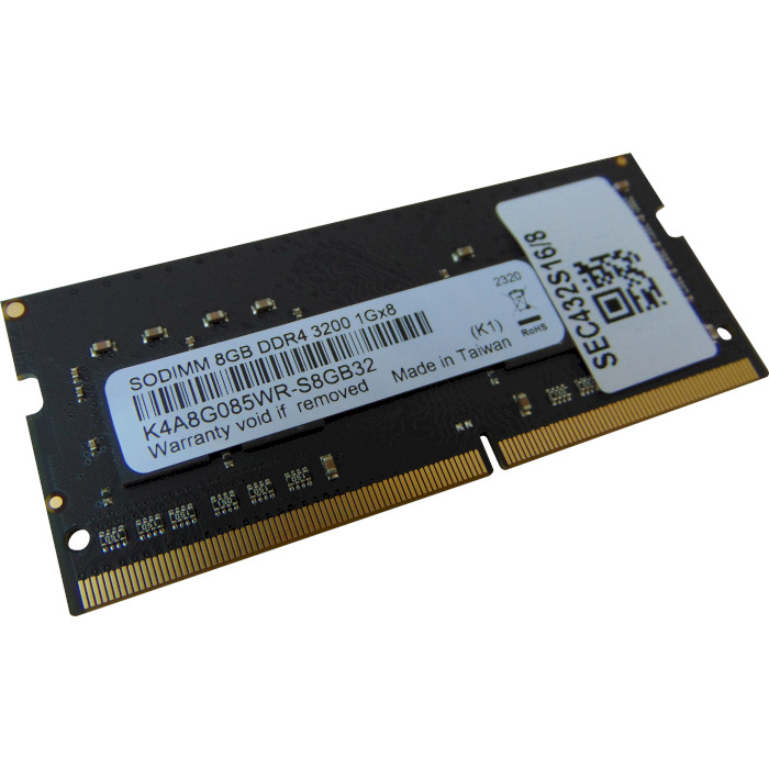 Модуль памяти SAMSUNG SO-DIMM DDR4 3200MHz 8GB (SEC432S16/8)