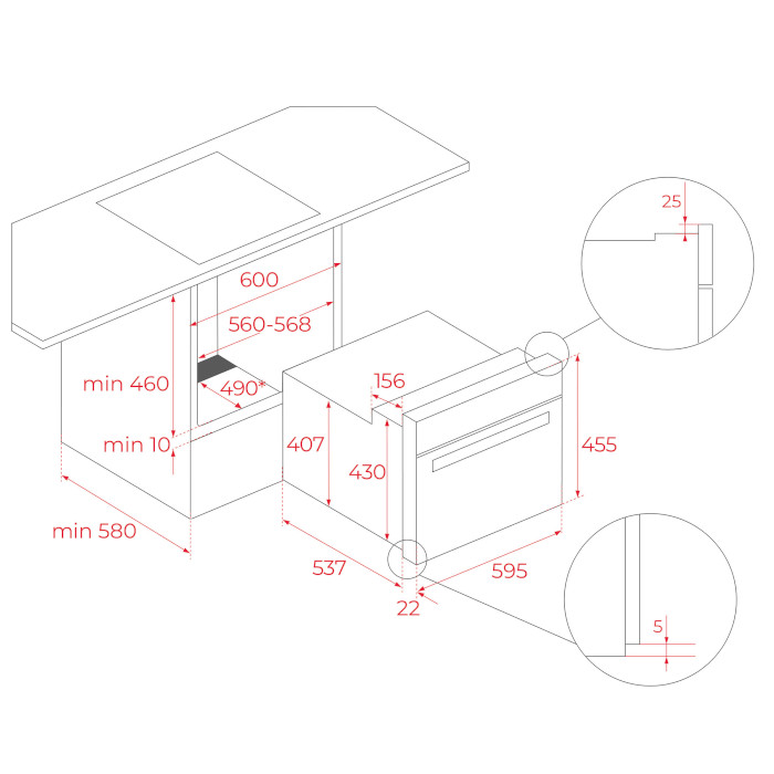 Духова шафа TEKA HLC 8440 C WH (111160011)