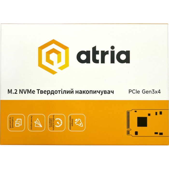 SSD диск ATRIA MX500S 1TB M.2 NVMe (ATNVMX500S/1024)