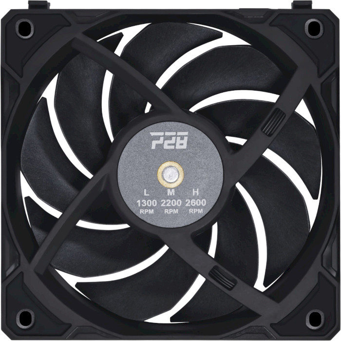 Комплект вентиляторів LIAN LI Uni Fan P28 Black 3-Pack (G99.12P283B.00)