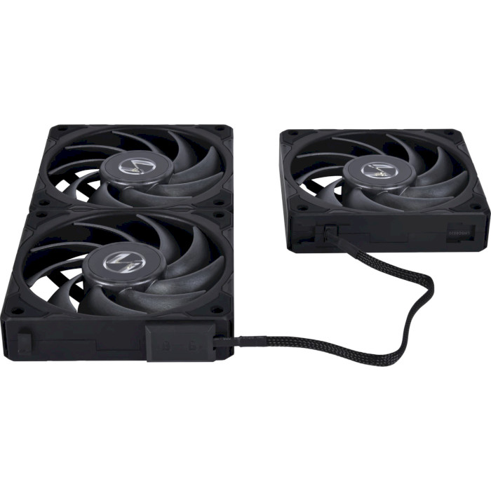 Комплект вентиляторів LIAN LI Uni Fan P28 Black 3-Pack (G99.12P283B.00)