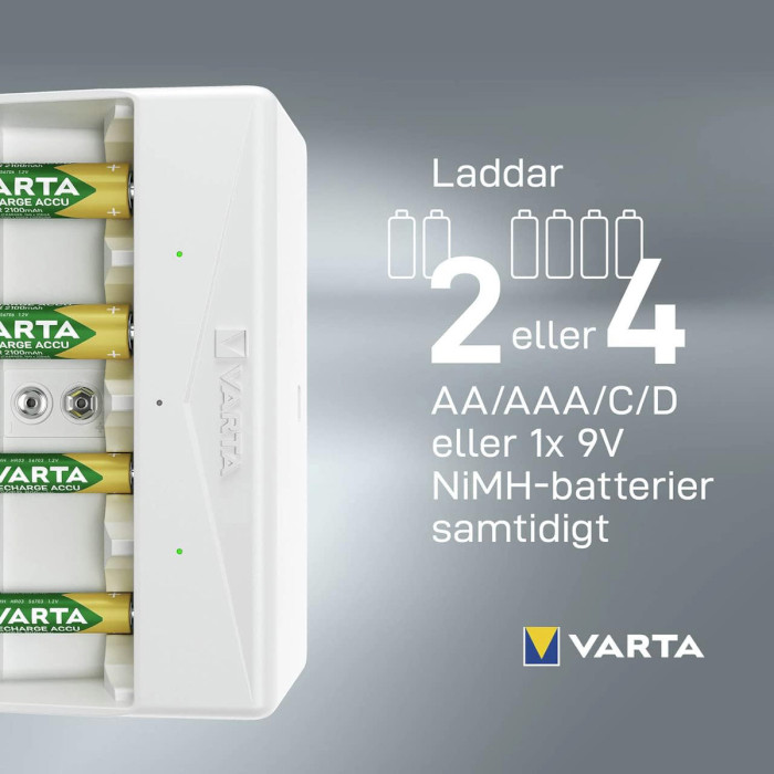 Зарядное устройство VARTA Universal Charger (57658101401)