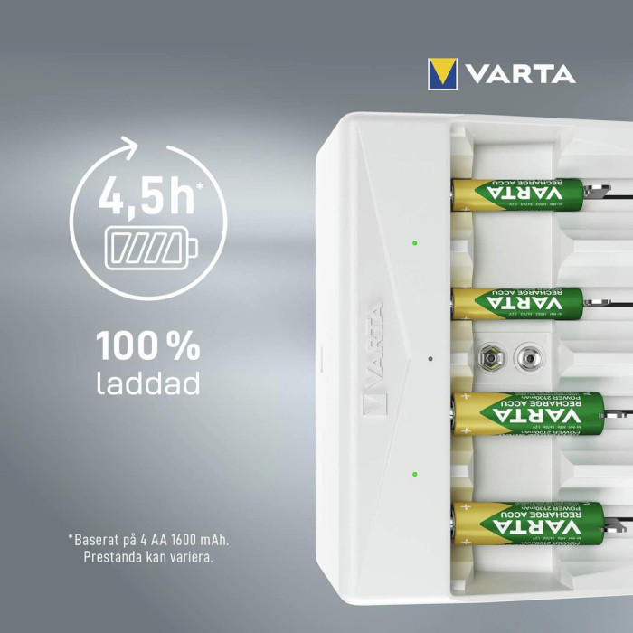 Зарядний пристрій VARTA Universal Charger (57658101401)