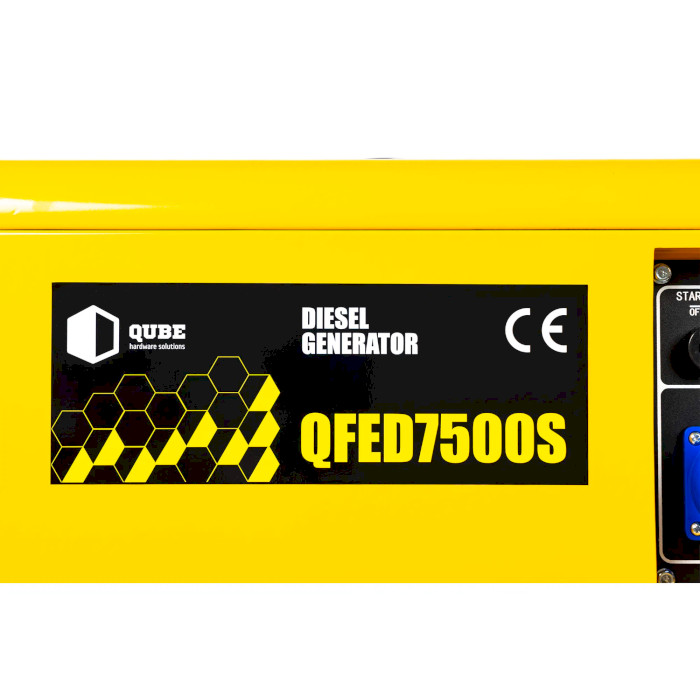 Дизельный генератор QUBE QFED7500S