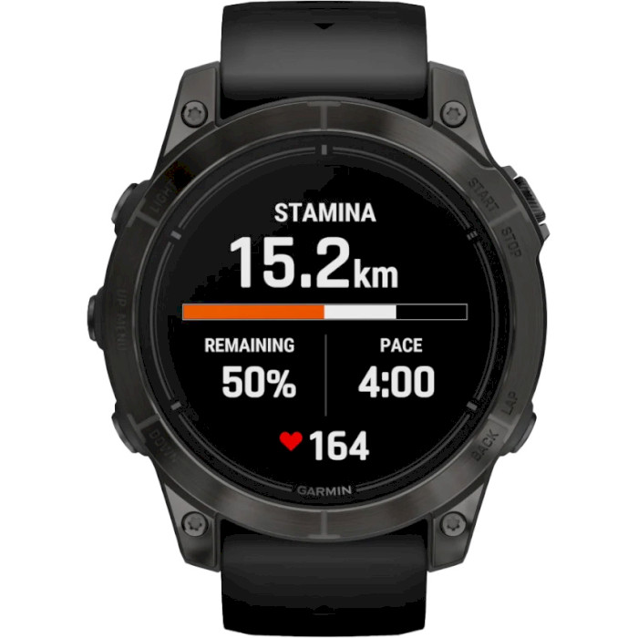 Смарт-часы GARMIN Epix Pro Gen. 2 47mm Slate Gray with Black Band (010-02803-01)