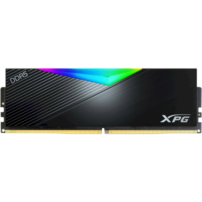 Модуль пам'яті ADATA XPG Lancer RGB Black DDR5 6400MHz 32GB Kit 2x16GB (AX5U6400C3216G-DCLARBK)