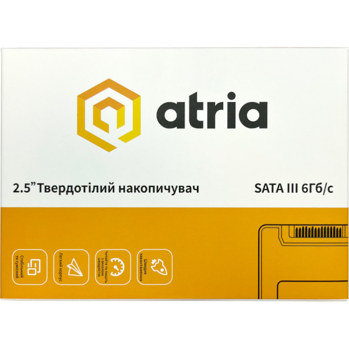SSD диск ATRIA XT200 512GB 2.5" SATA (ATSATXT200/512)