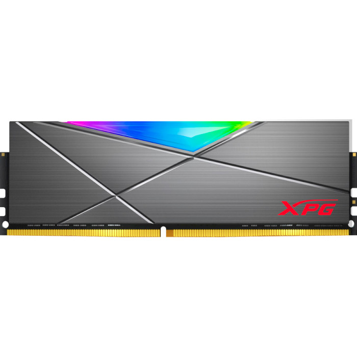 Модуль памяти ADATA XPG Spectrix D50 RGB Tungsten Gray DDR4 3600MHz 64GB Kit 4x16GB (AX4U360016G18I-QCTG50)