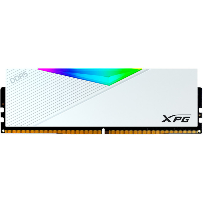 Модуль пам'яті ADATA XPG Lancer RGB White DDR5 6400MHz 32GB Kit 2x16GB (AX5U6400C3216G-DCLARWH)