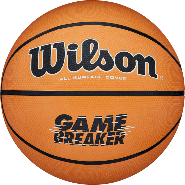 М'яч баскетбольний WILSON Game Breaker Orange Size 7 (WTB0050XB07)