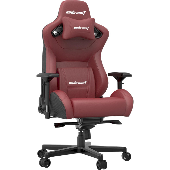 Кресло геймерское ANDA SEAT Kaiser 2 Black/Maroon Size XL