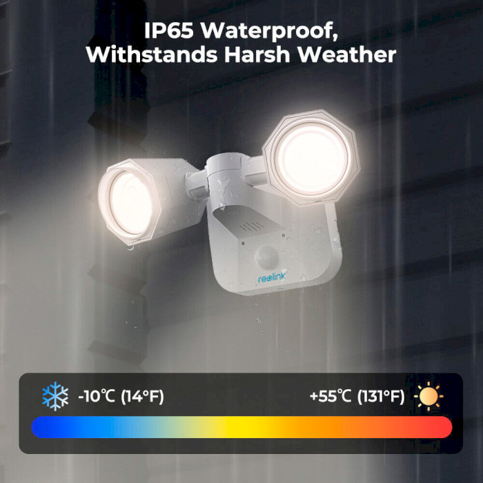 Прожектор LED з датчиком руху REOLINK Floodlight PoE 18W 4200K