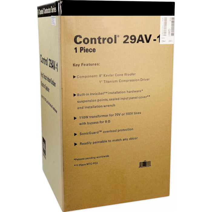 Акустична система JBL Control 29AV-1 Black