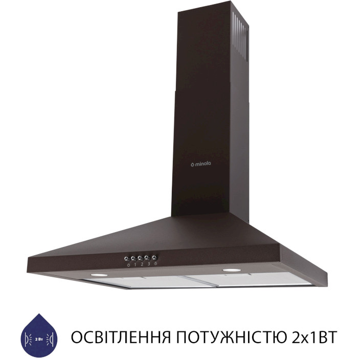 Витяжка MINOLA HK 6212 BR 700 LED