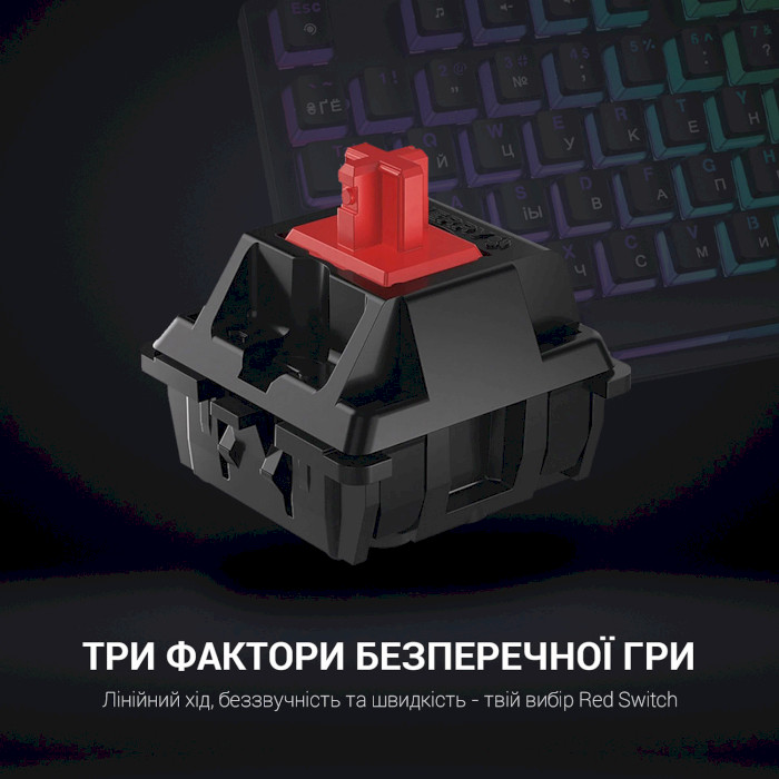 Клавиатура GAMEPRO MK85R Red Switch