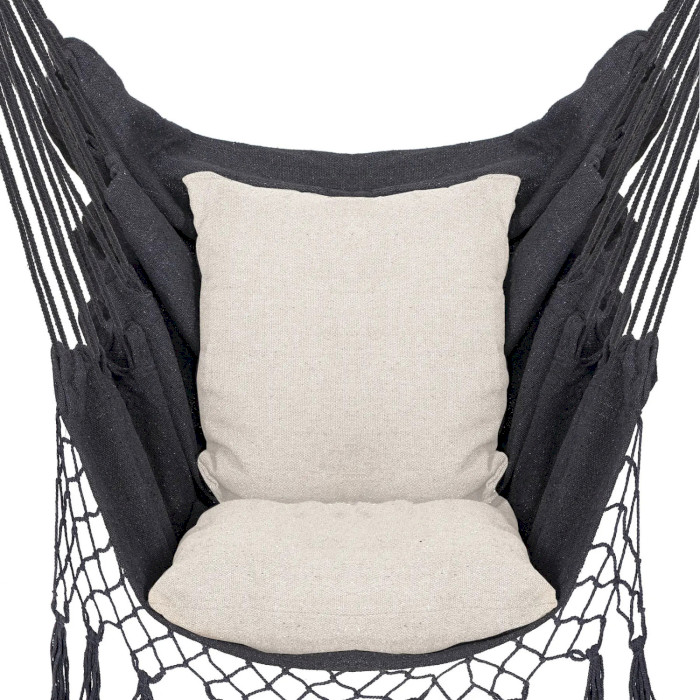 Кресло-гамак сидячий (бразильский) с подушками SPRINGOS HM044 130x100см
