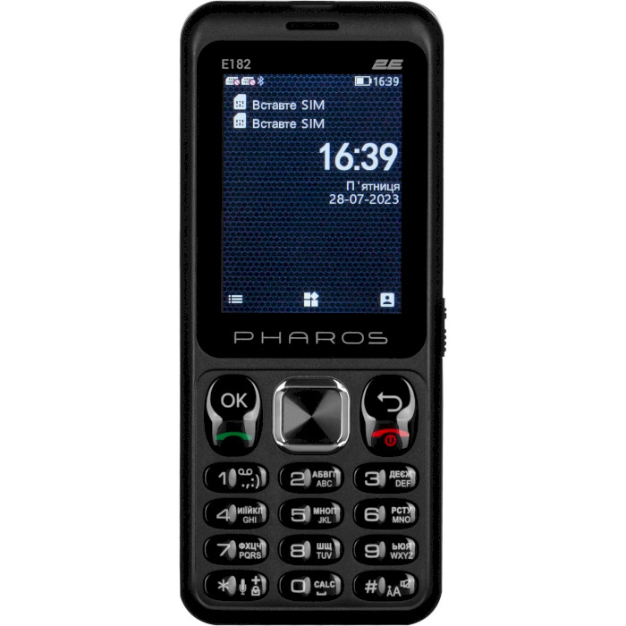 Мобильный телефон 2E E182 Pharos Black