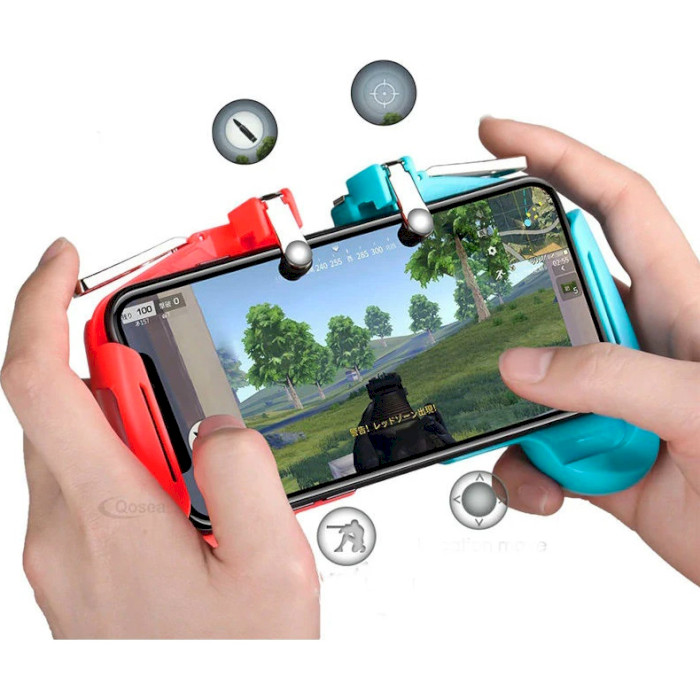 Бездротовий геймпад тригер для смартфонів GAMEPRO MG105C Blue/Red