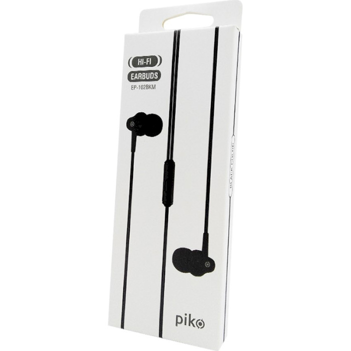 Навушники PIKO EP-102BKM Black