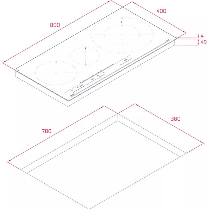 Варильна поверхня індукційна TEKA IZC 83620 MST (112500039)