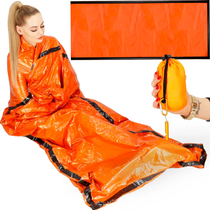 Спальный мешок аварийный (спасательный) SPRINGOS 212 x 90 см (CS0063)